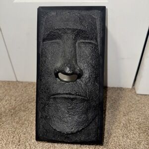 VTG Rotary Hero Inc Tokyo Japan Moai Tissue Kleenex Box Holder Tiki MCM Hawaiian